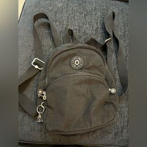 Kipling backpack and crossbody in Black BUNDLE